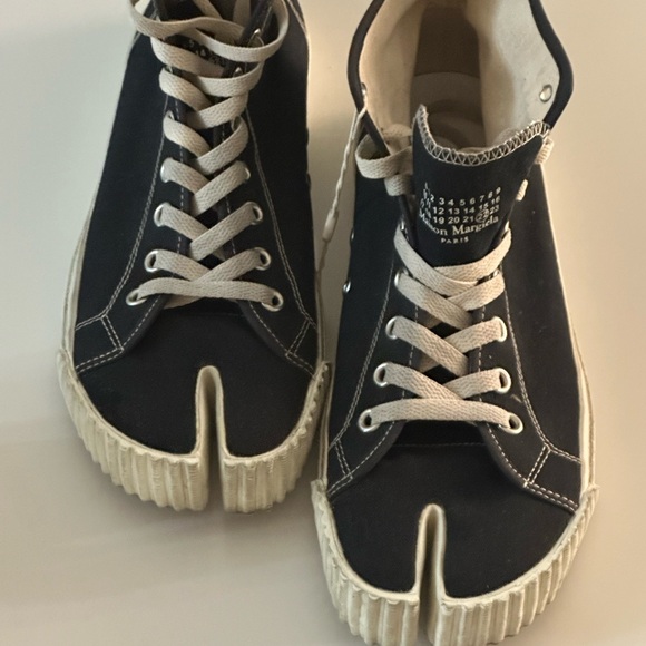 Maison Martin Margiela Other - Maison Martin Margiela Black and White Tabi Sneakers